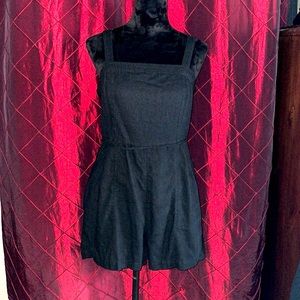 Old Navy Black Sleeveless Romper